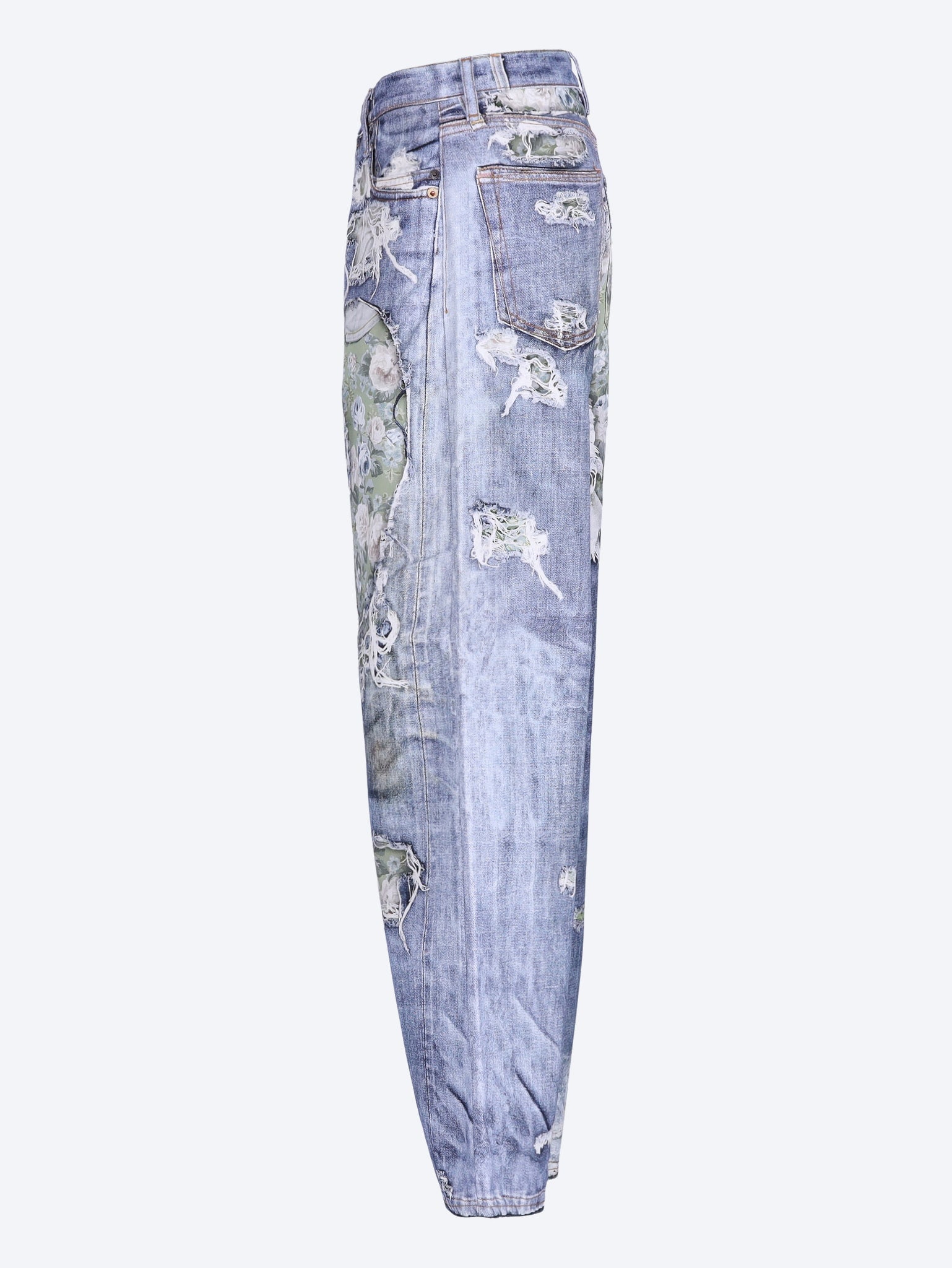 Acne studios 1981 trompe l'oeil jeans 2