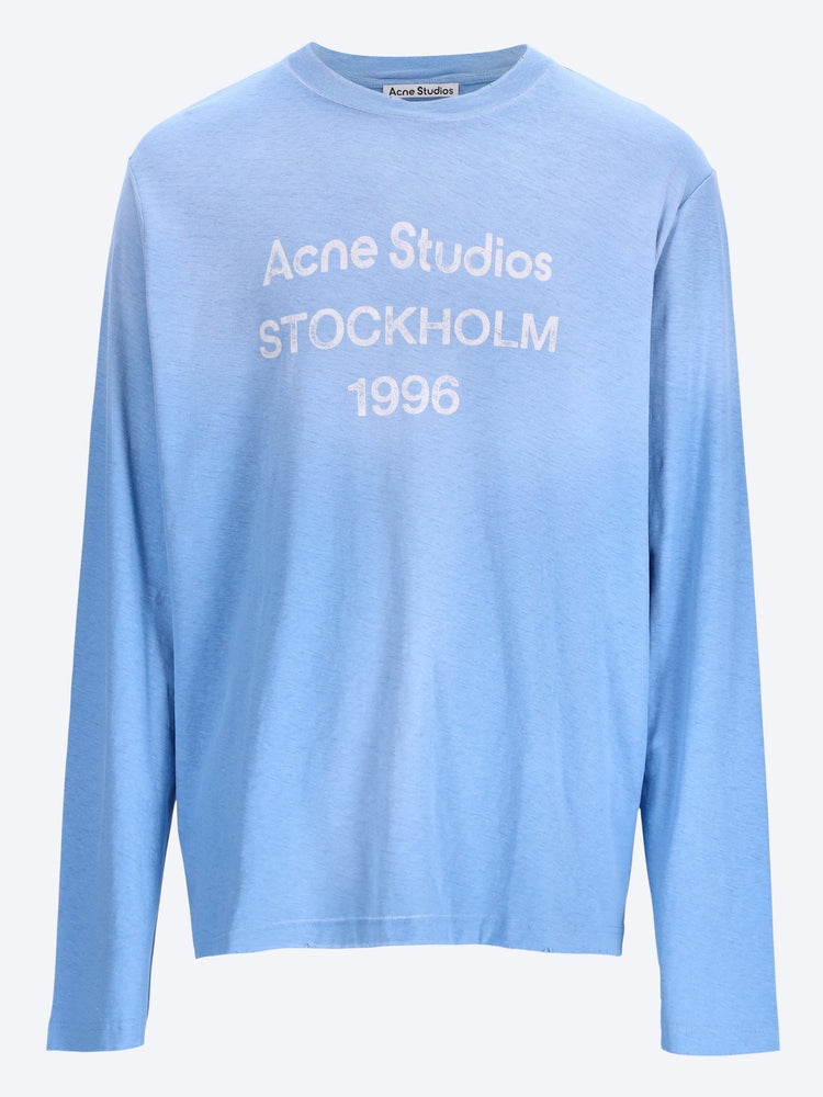 Acne studios 1996 stockholm logo long sleeves t-shirt 1