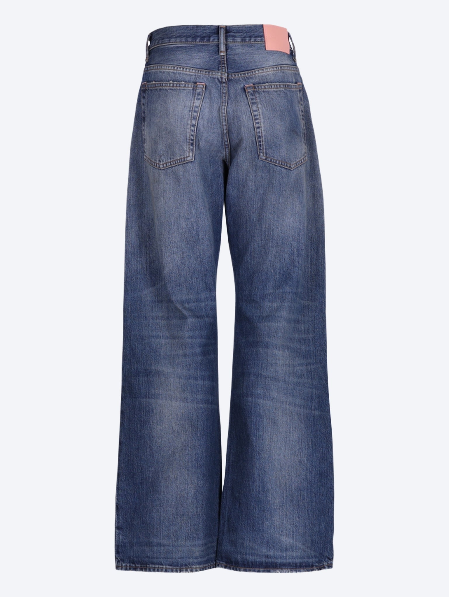 Acne studios 2021f mid blue bingo jeans 3