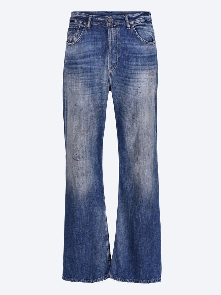 Acne studios 2021m mid blue trafalgar jeans 1