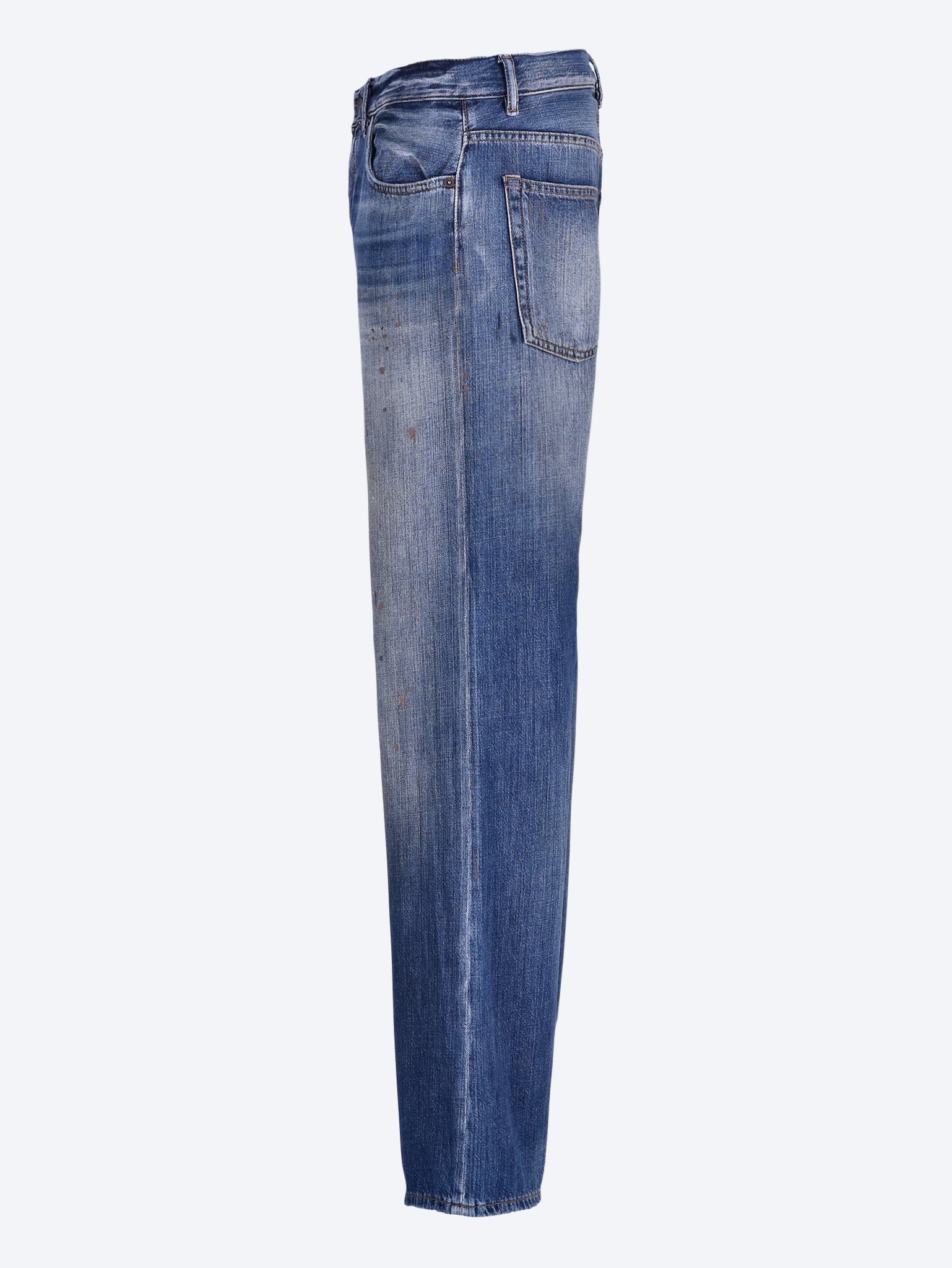 Acne studios 2021m mid blue trafalgar jeans 2