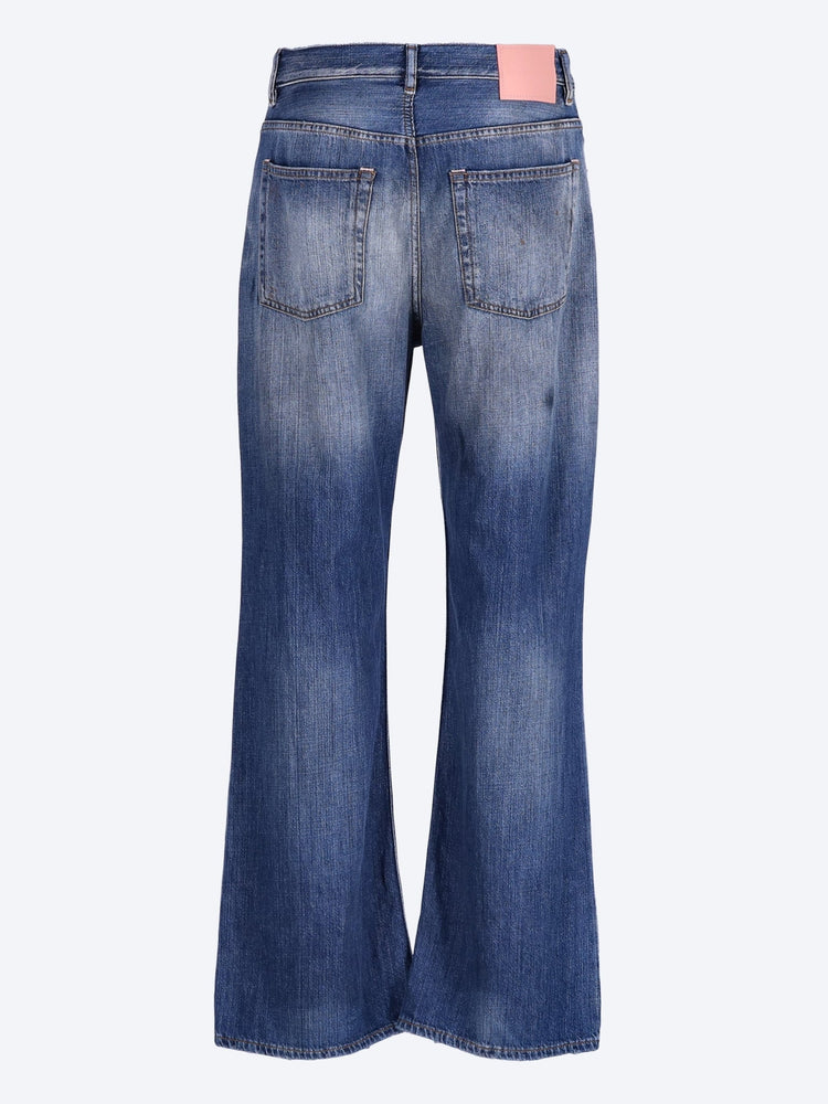 Acne studios 2021m mid blue trafalgar jeans 3
