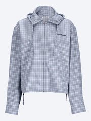 Acne Studios karierte Kapuzenjacke ref: