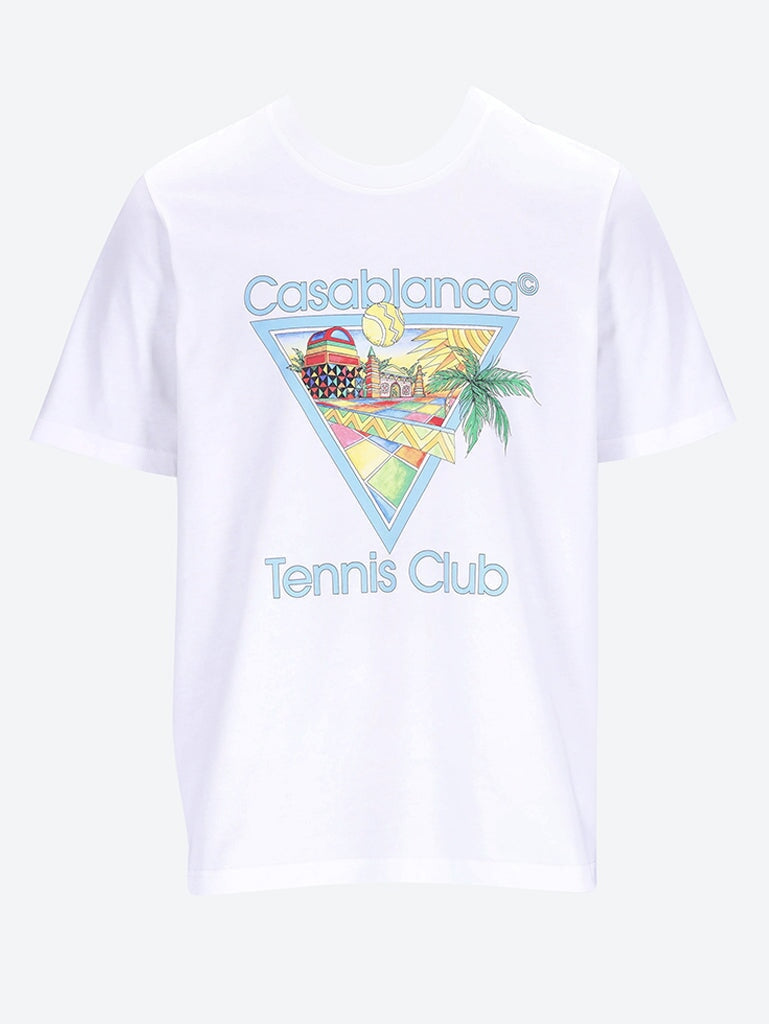 Afro cubism tennis club t-shirt 1