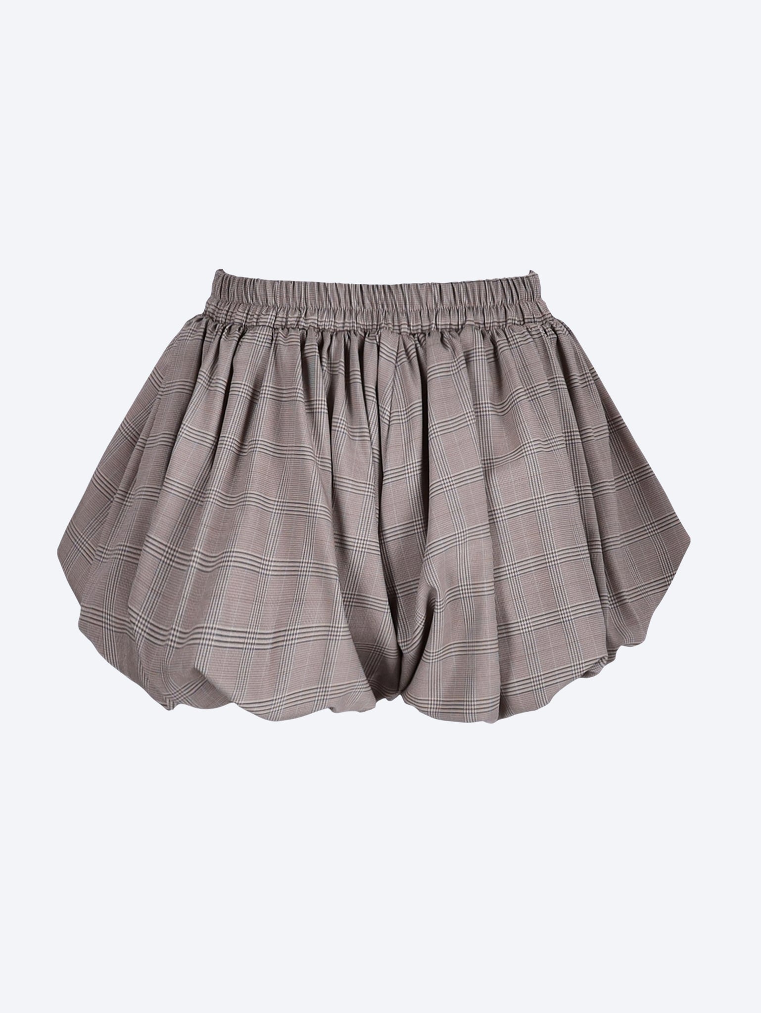Alina bubble hem shorts 3
