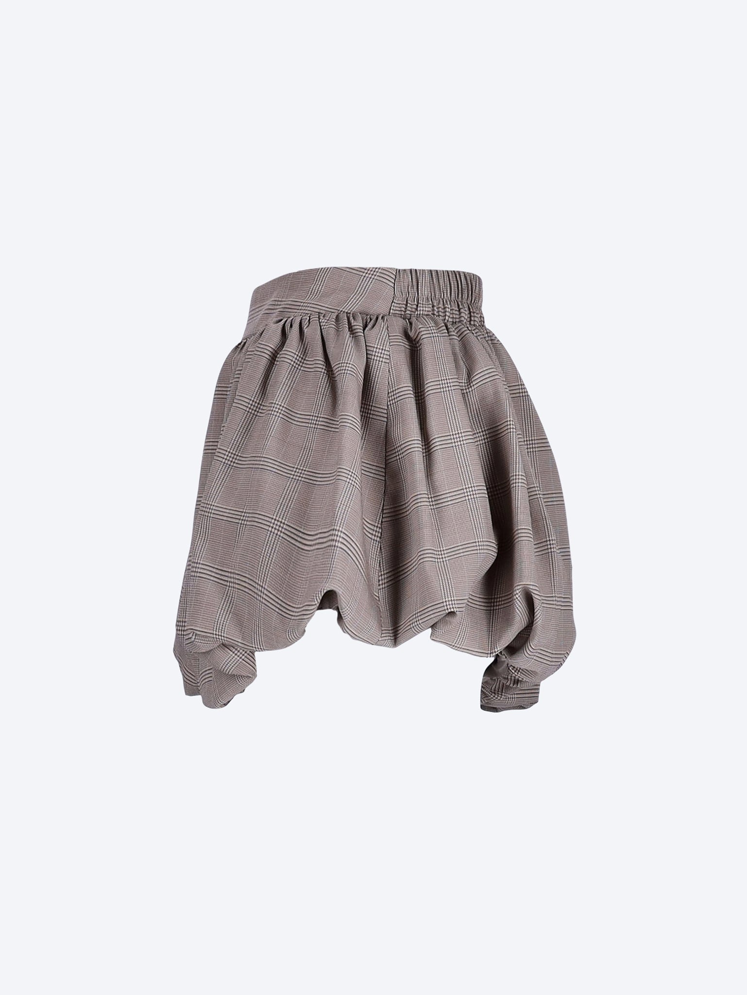 Alina bubble hem shorts 2