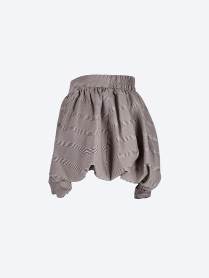 Alina bubble hem shorts