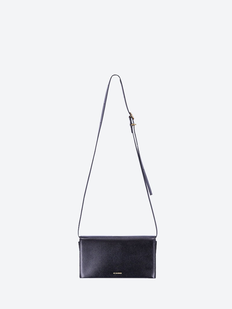 All-day buckle leather bag 1