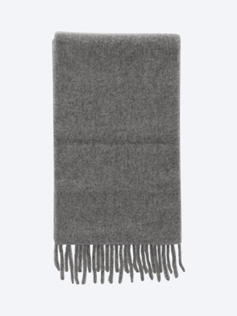 Écharpe en laine alpaga avec écharpe jacquard ami de coeur écru