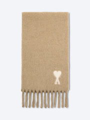 Alpaga-Wollschal mit cremefarbenem Ami de Coeur-Jacquard-Schal ref: