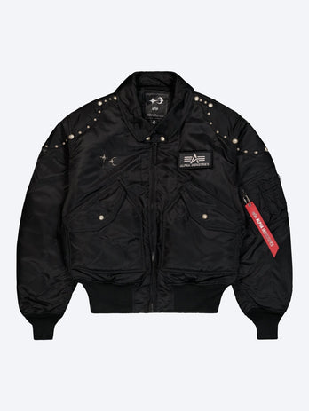 Alpha x thug club cwu-45p rivet jacket