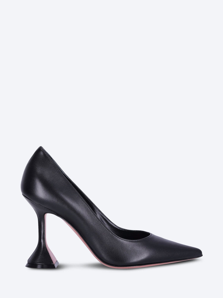 Ami 95 black nappa pumps 1