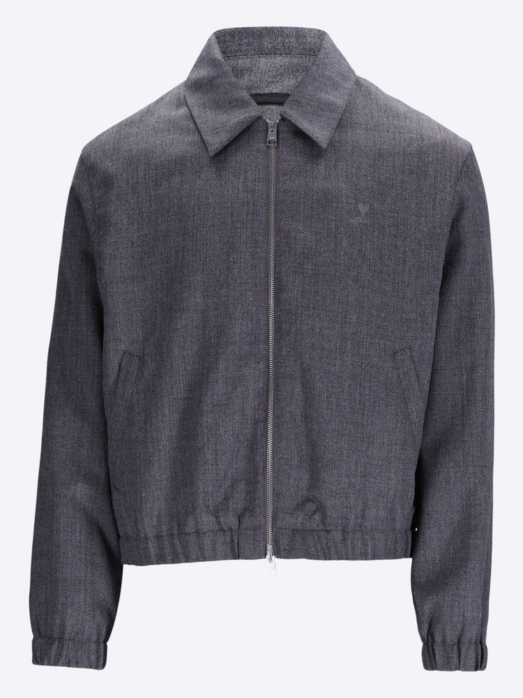 Ami de coeur padded zipped jacket 1