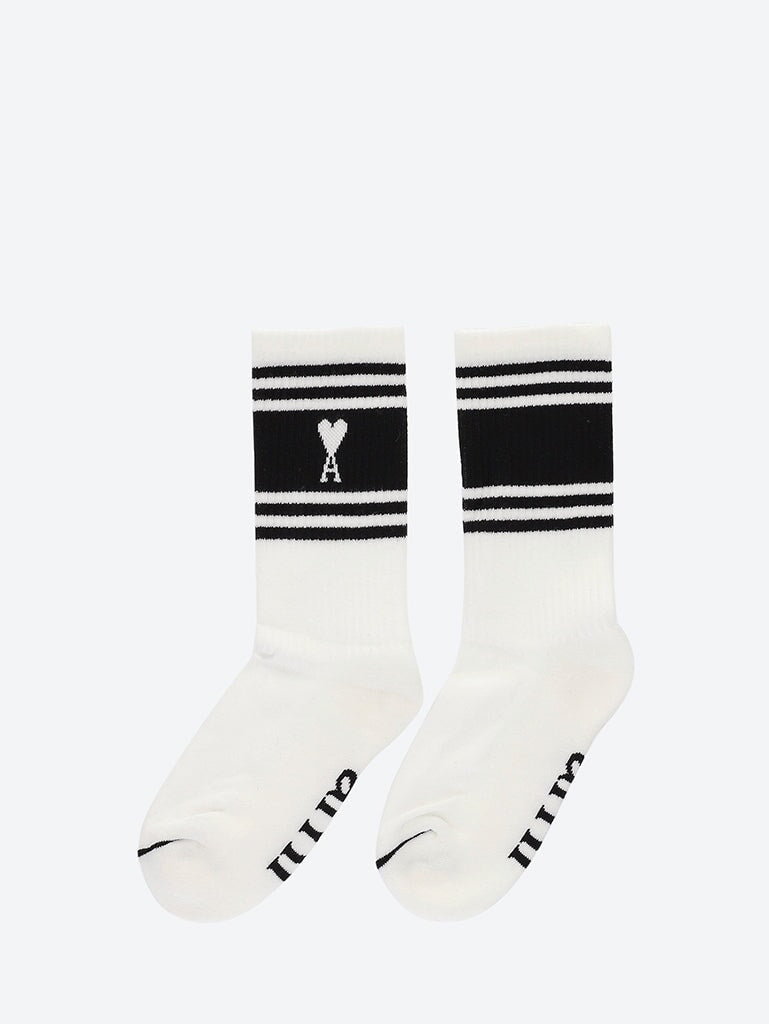 Ami de cœur stripe socks 1