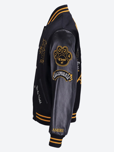 Amiri lion varsity jacket