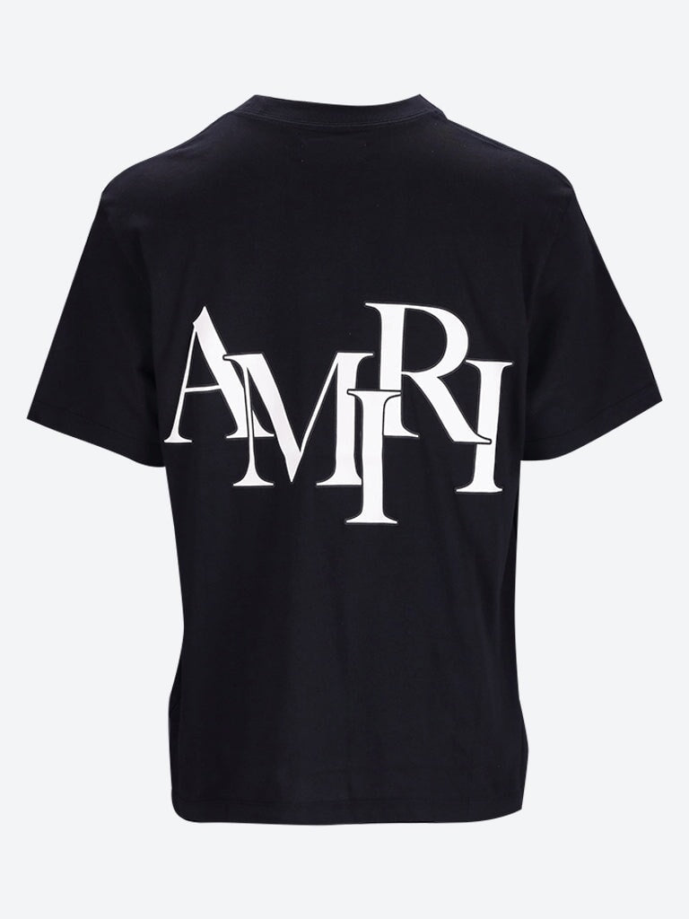 Amiri T-shirt de logo échelonné 2