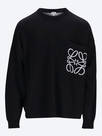 Anagram pocket sweater