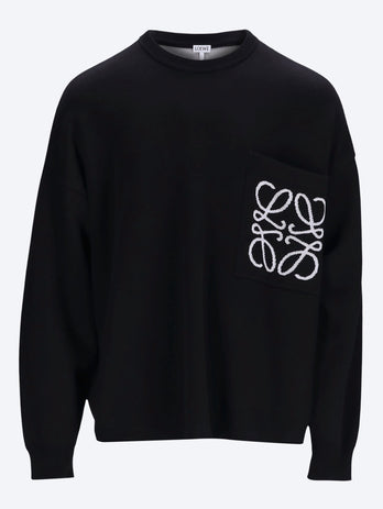 Anagram pocket sweater