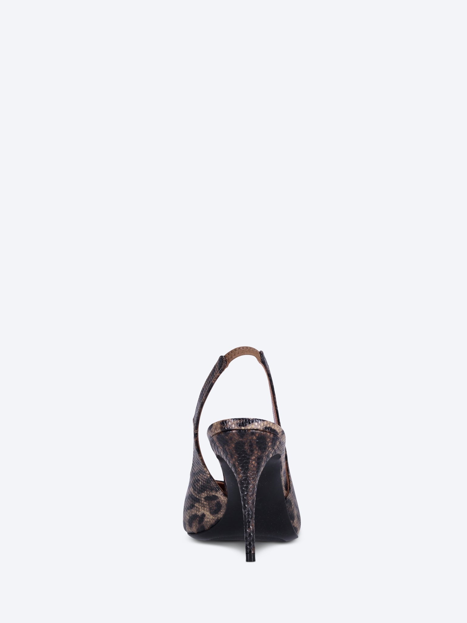 Anok sling 90 leopard snake pumps 5