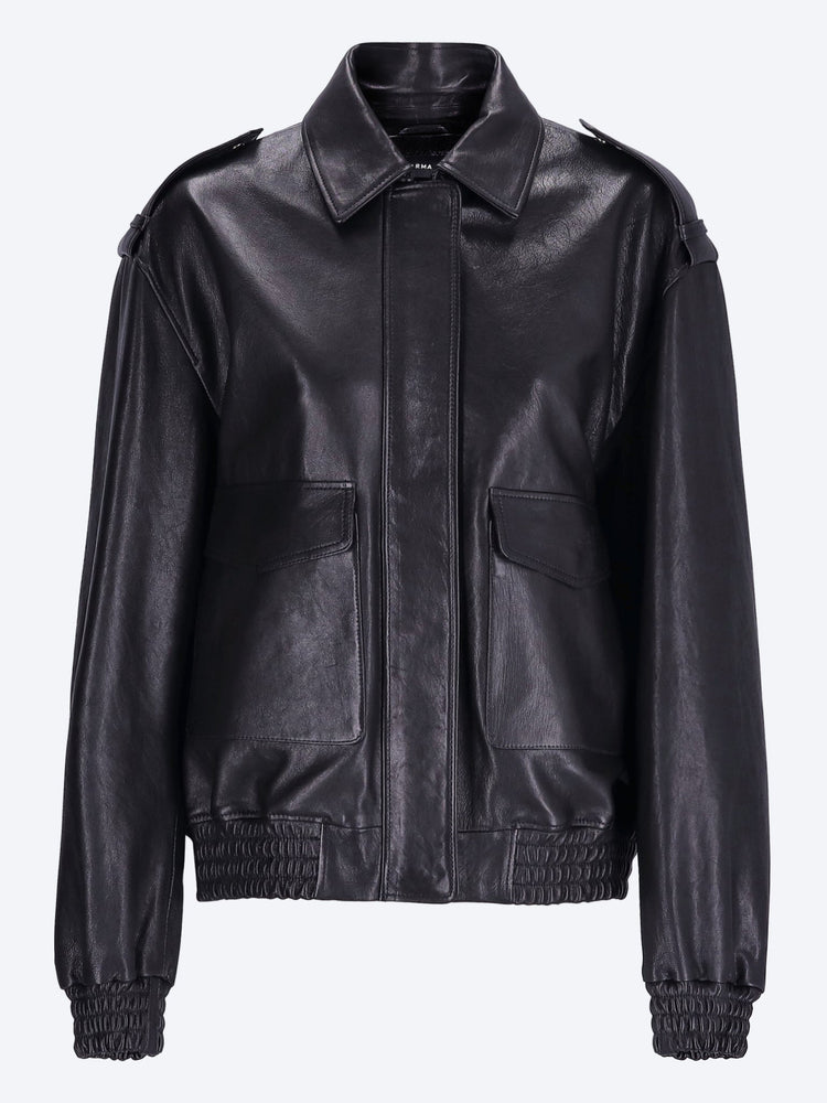 Astra leather jacket 1