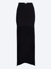 Asymetrical knit skirt ref: