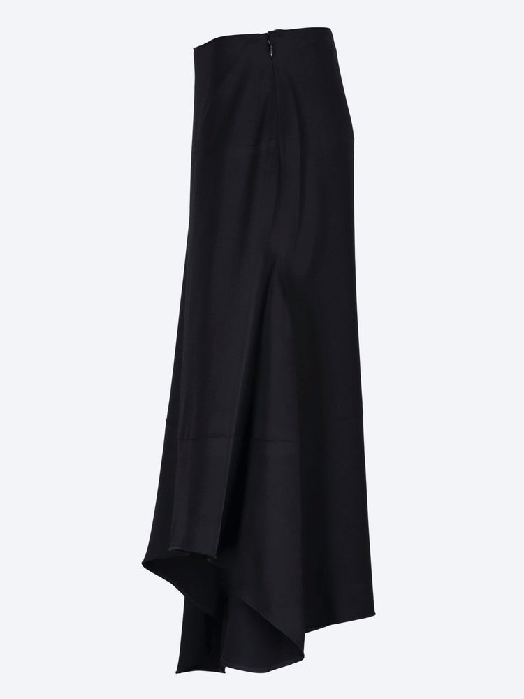 Asymmetric drape skirt 2