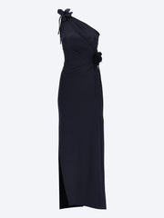 Asymmetrisches Blumen-Maxikleid ref: