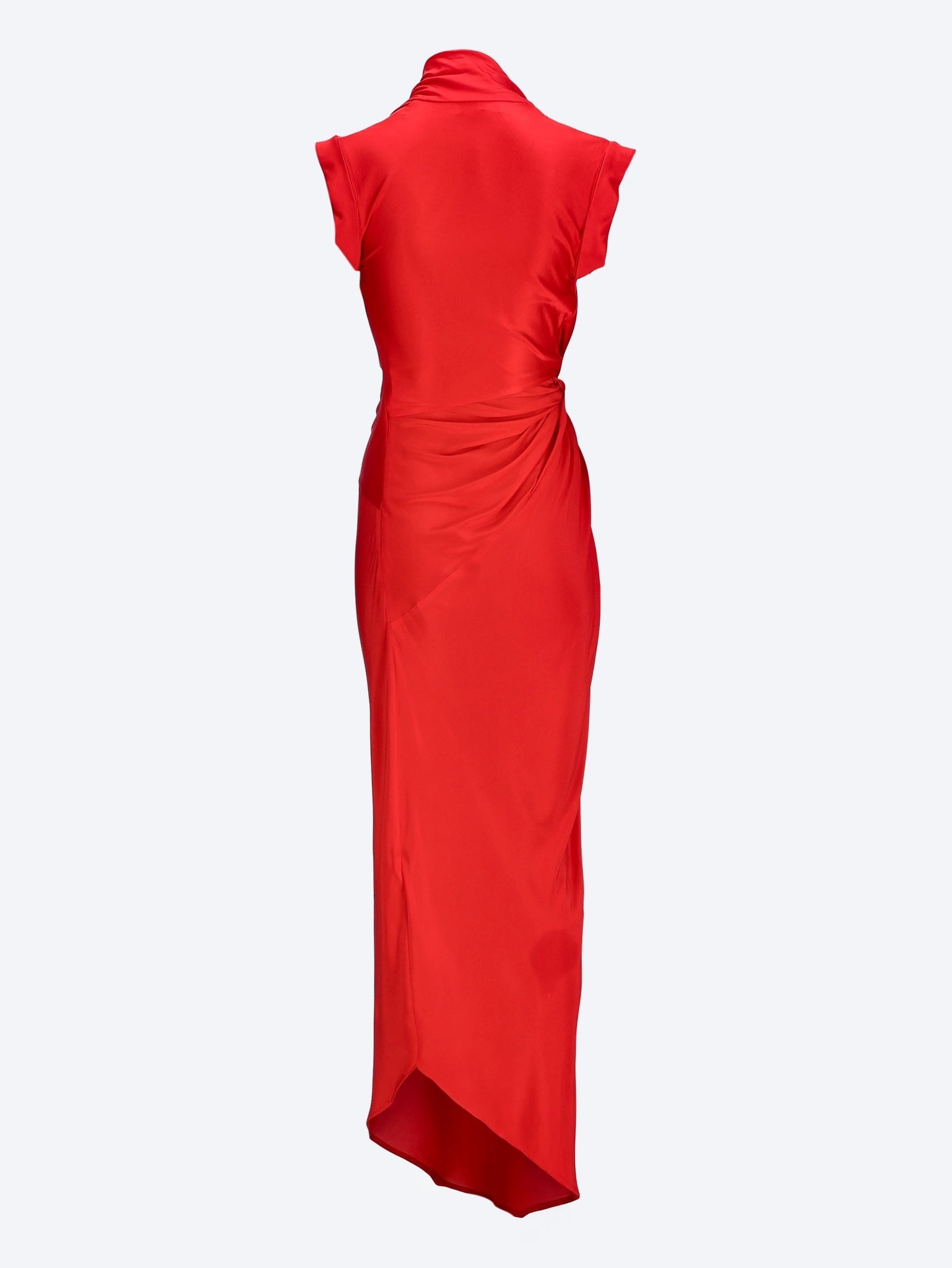 Asymmetric twist detail dress 3