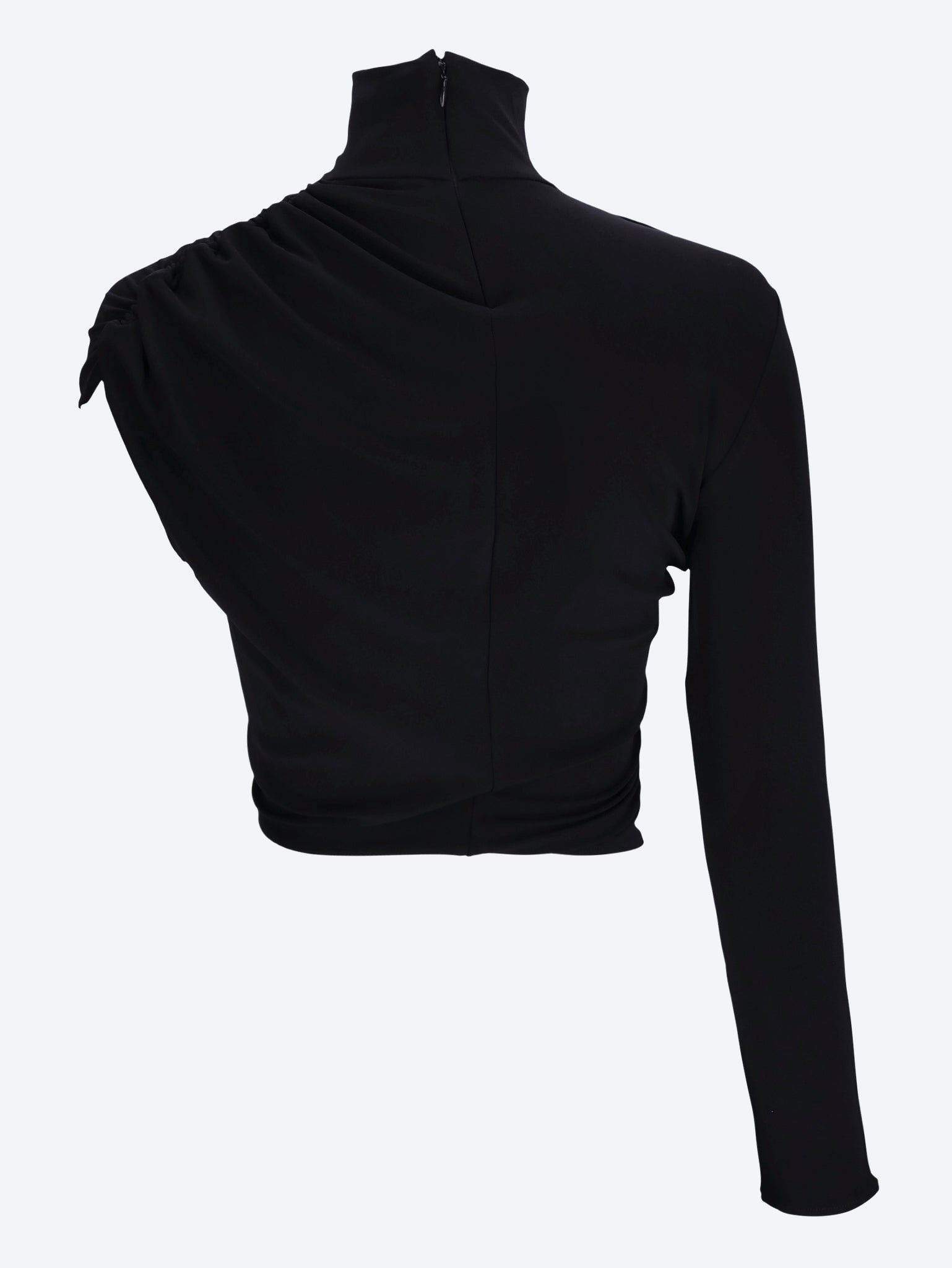 Asymmetrical twist jersey top 2