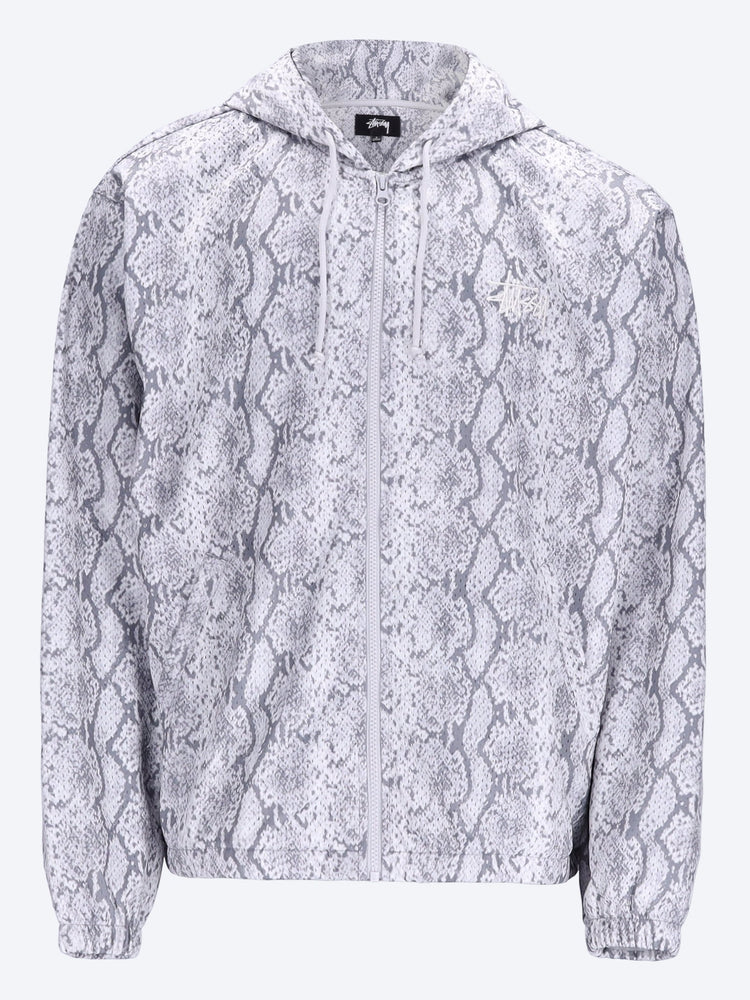 Athletischer Kapuzenpullover aus Mesh mit Reißverschluss 1