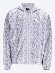 Athletischer Kapuzenpullover aus Mesh mit Reißverschluss ref: