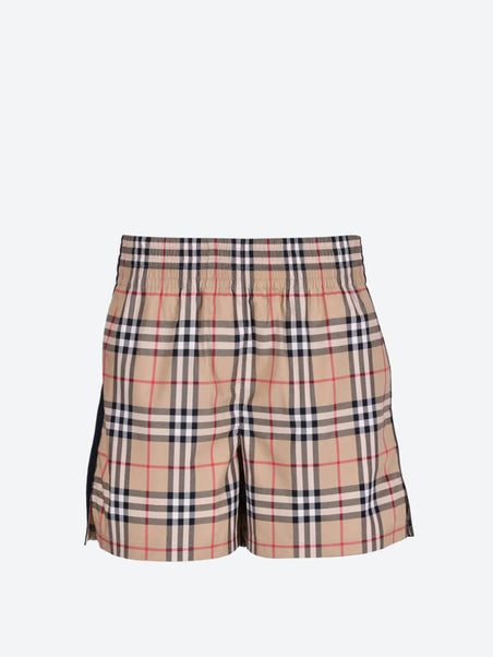 Audrey check shorts