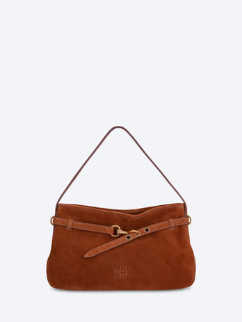 Aventure suede m bag