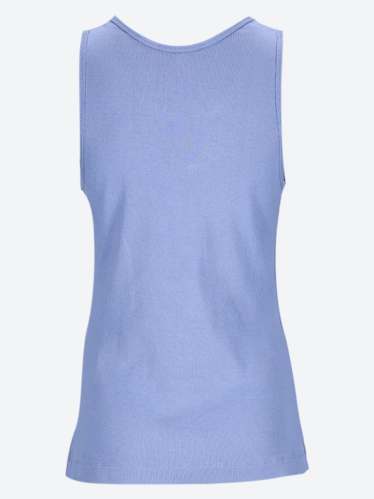 Baby fox patch ribbed tank top 3