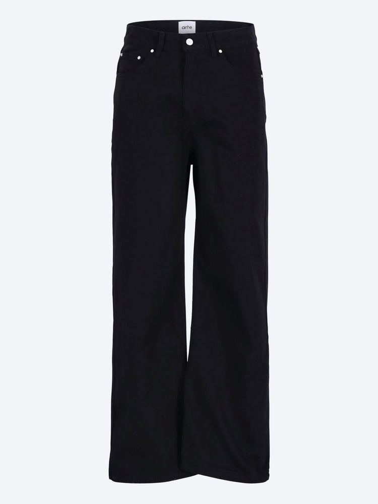 Back pocket graphic pants 1