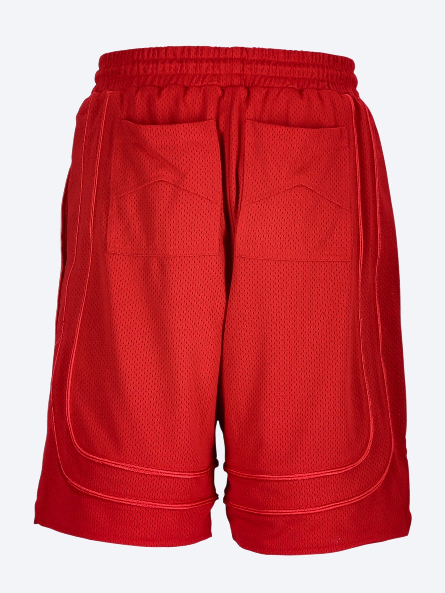 Baggy mesh collegiate logo shorts 3
