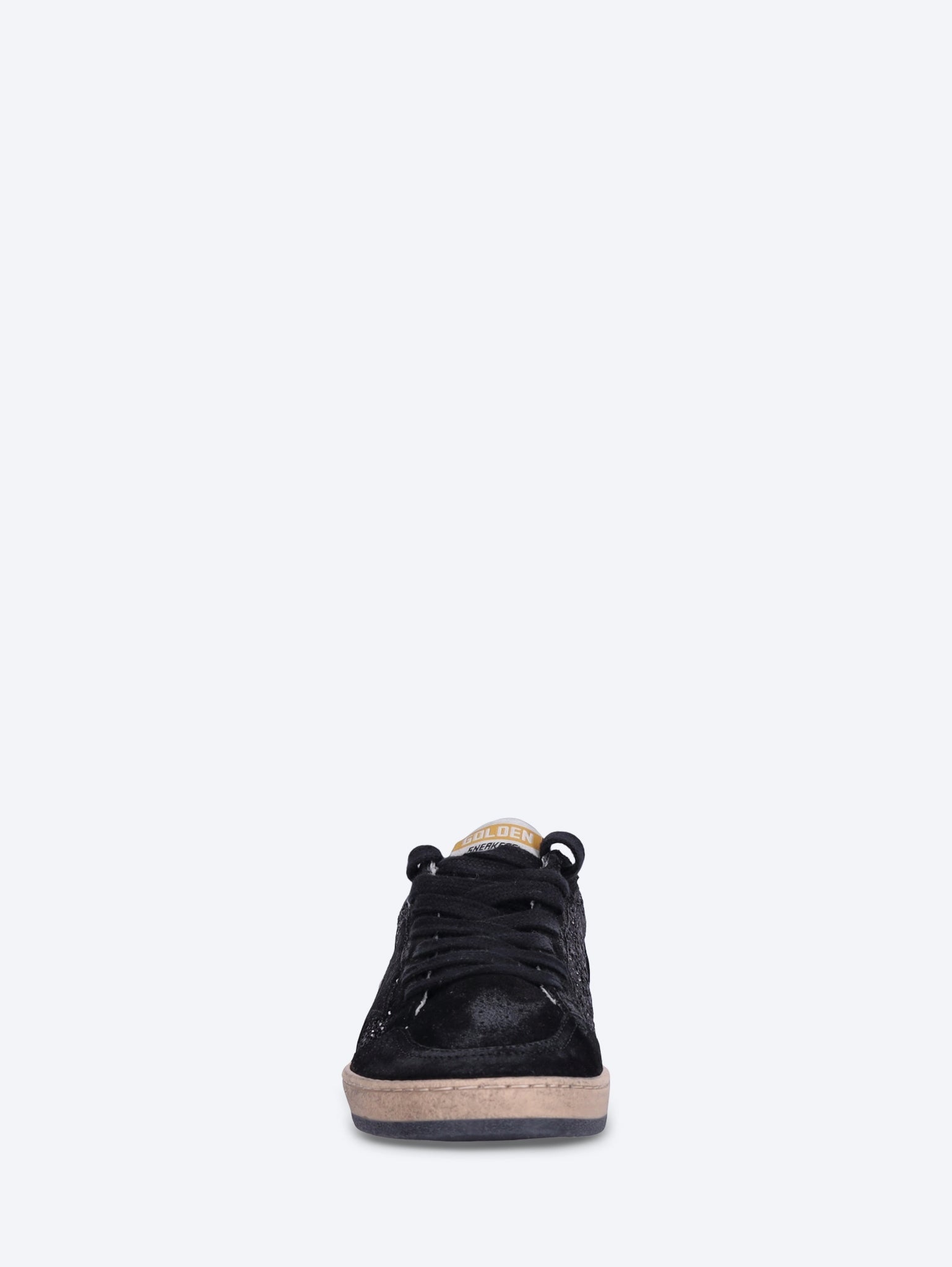 Ballstar glitter upper nylon tongue suede sneakers 3