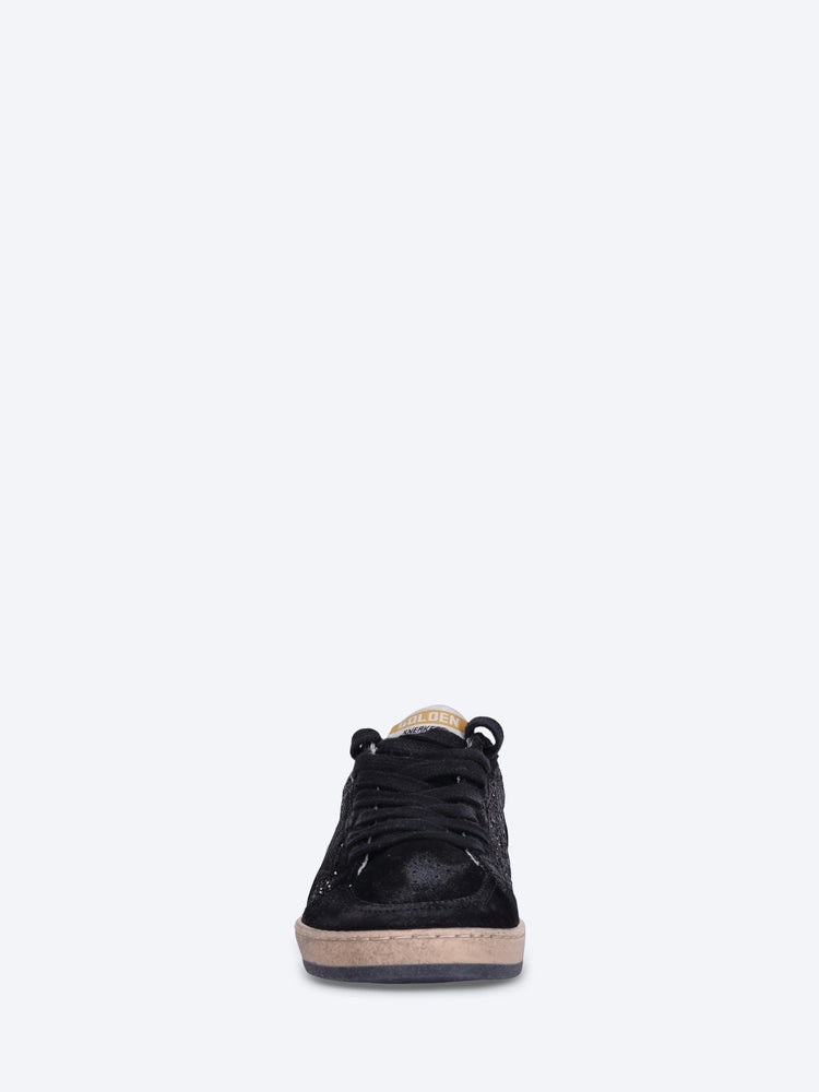 Ballstar glitter upper nylon tongue suede sneakers 3