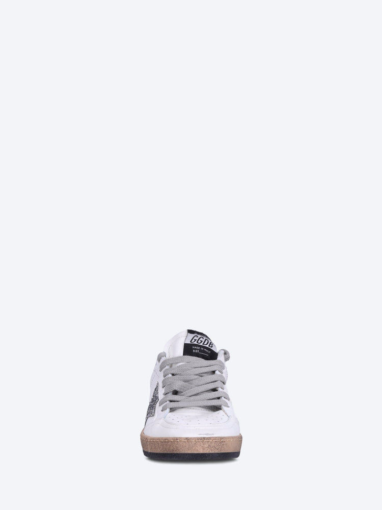 Ballstar nappa upper and spur glitter star sneakers 3
