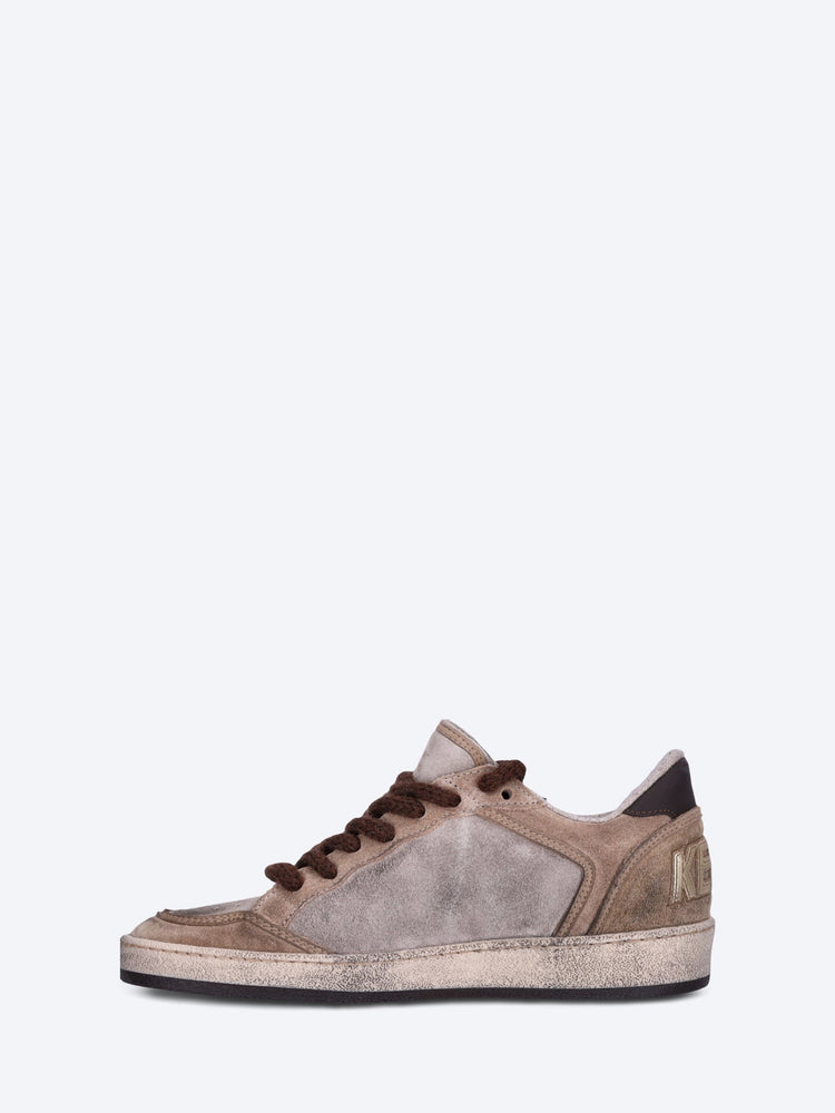 Ballstar suede upper  spur glitter star sneakers 4
