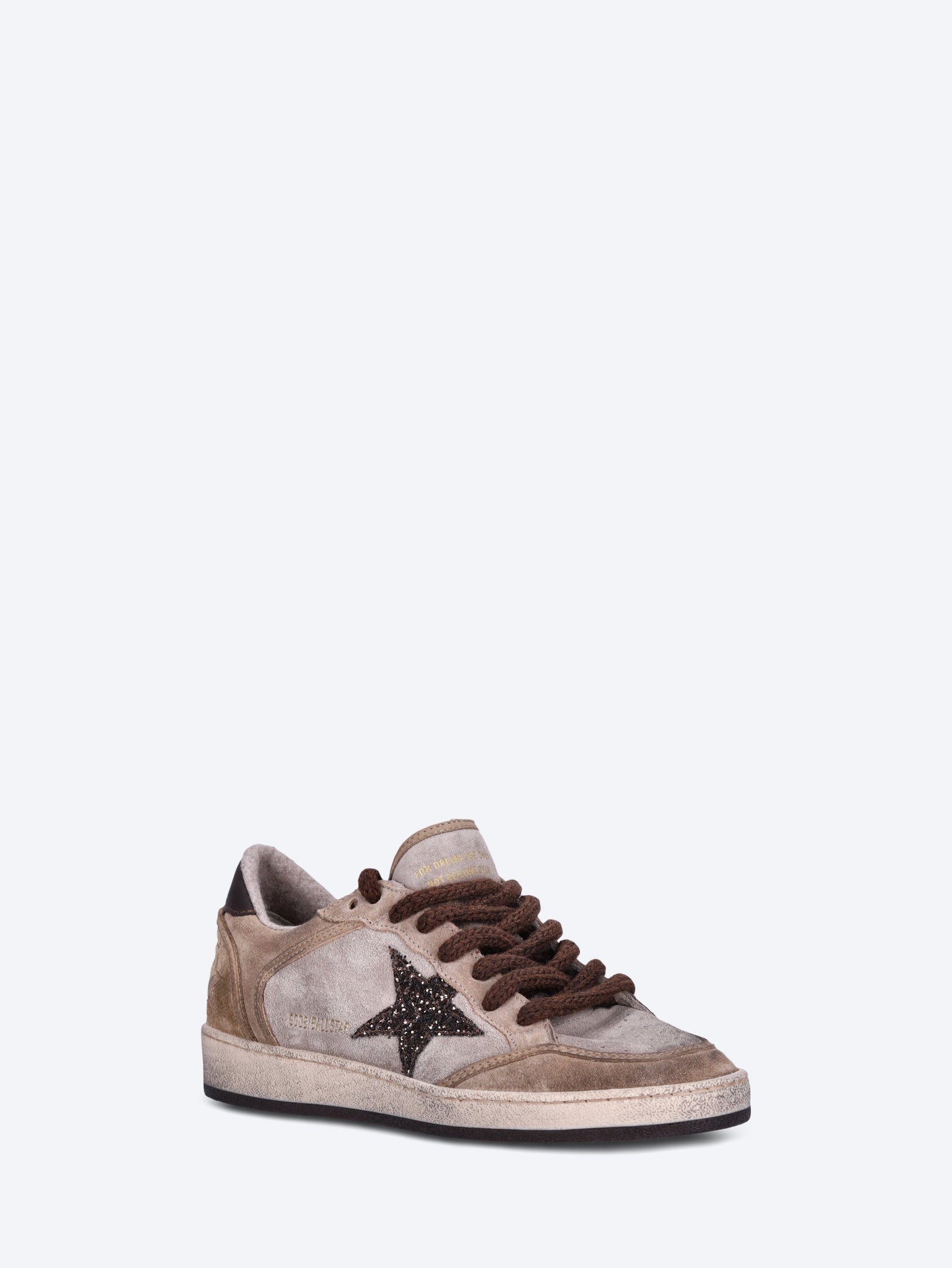 Ballstar suede upper  spur glitter star sneakers 2
