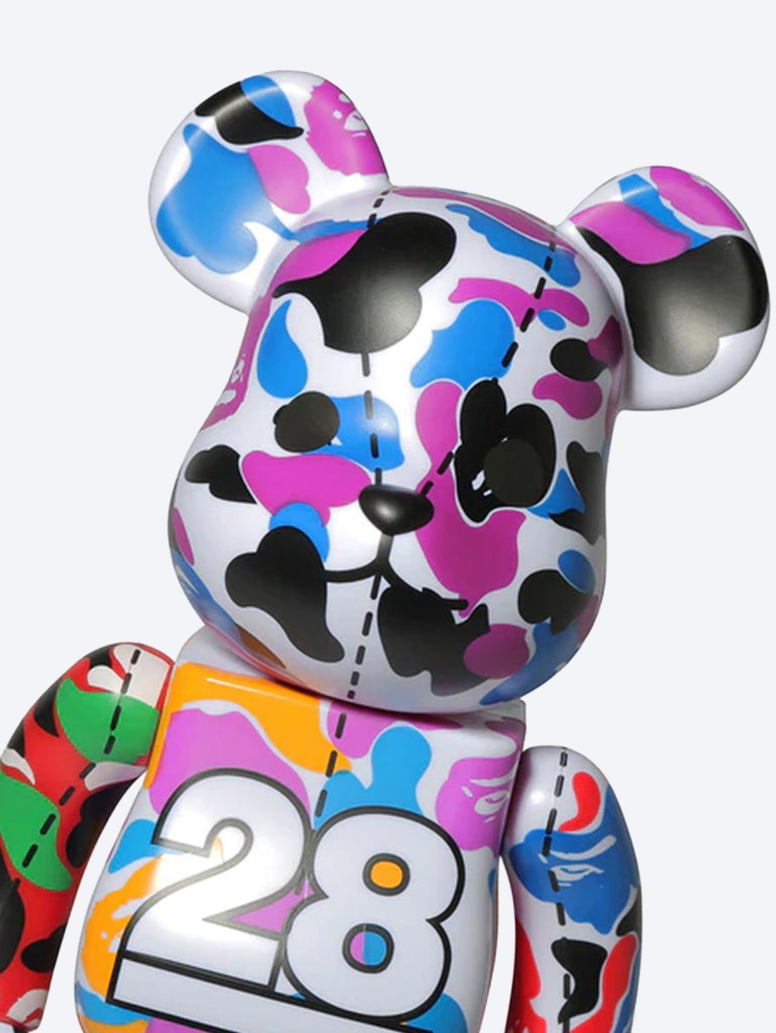 Bearbrick Bape 28. Jahrestag Bape Camo 400 % m b 3
