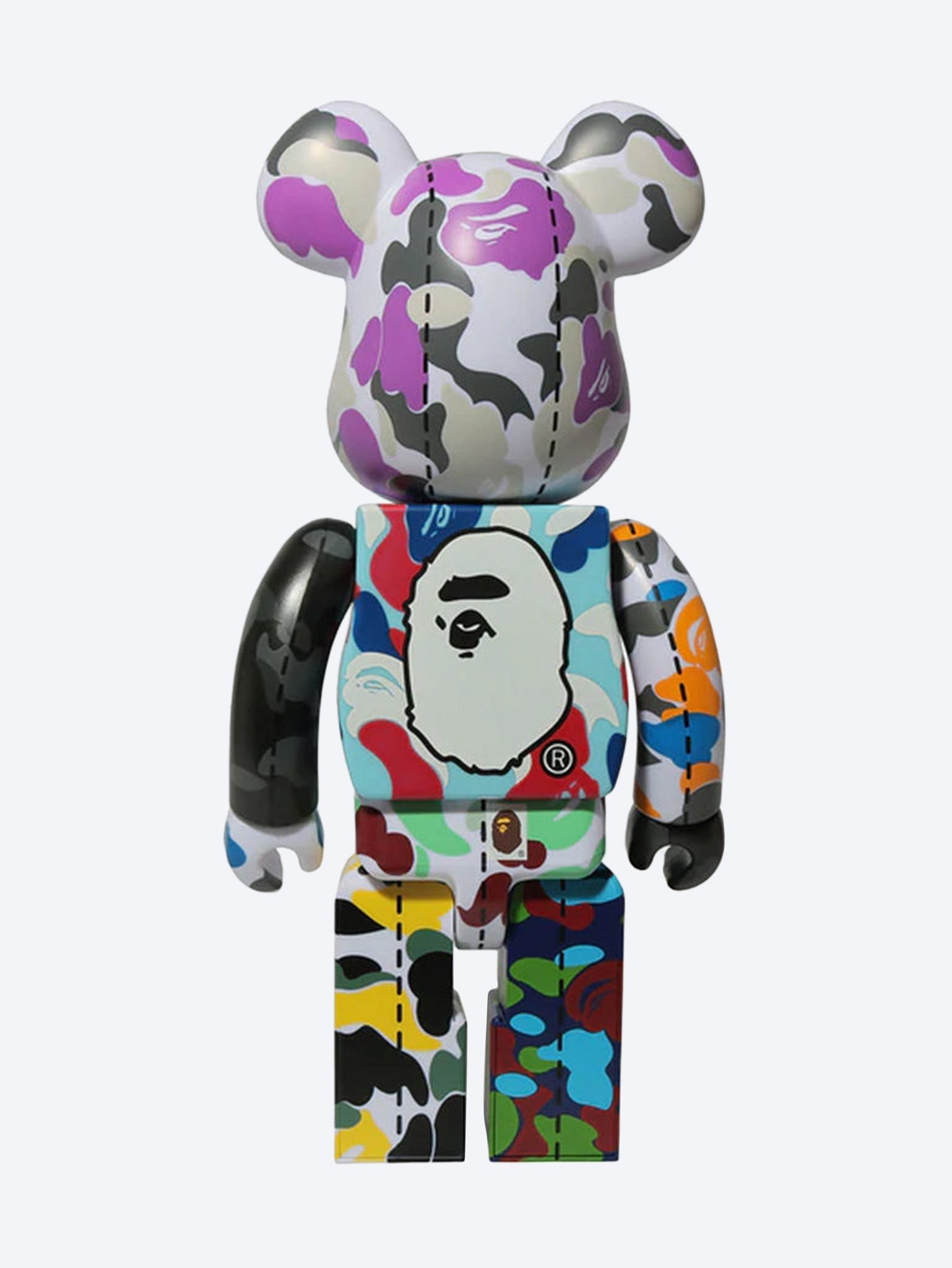 Bearbrick bape 28th anniversary bape camo 400% m g 5