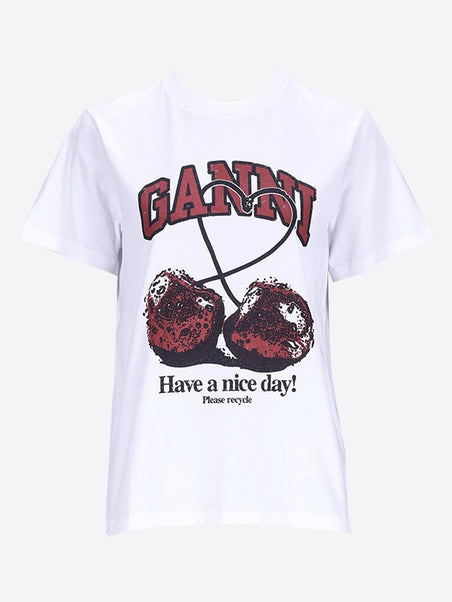 T-shirt détendu Cherry Basic Jersey