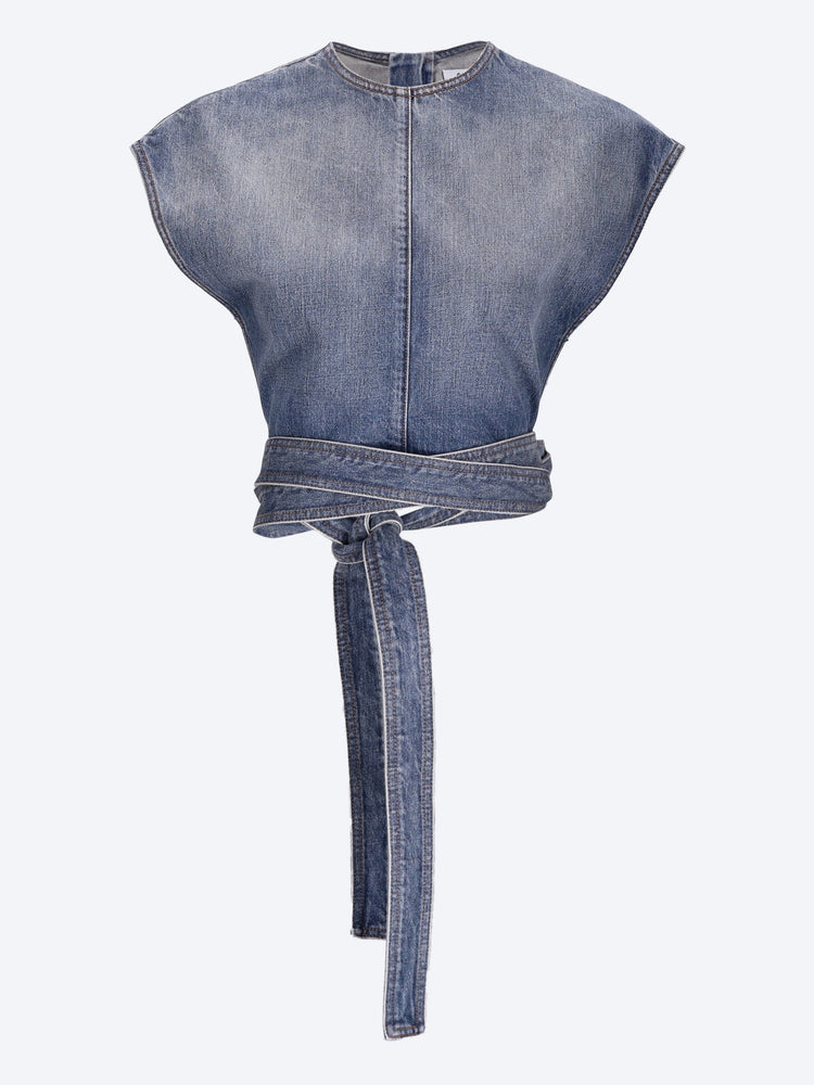 Belted top 1