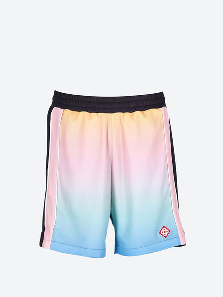 Birdseye mesh football shorts