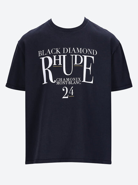 Tee-shirt en diamant noir