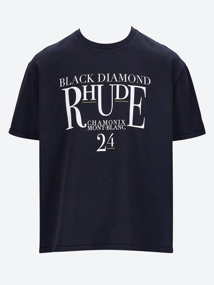 Tee-shirt en diamant noir 1