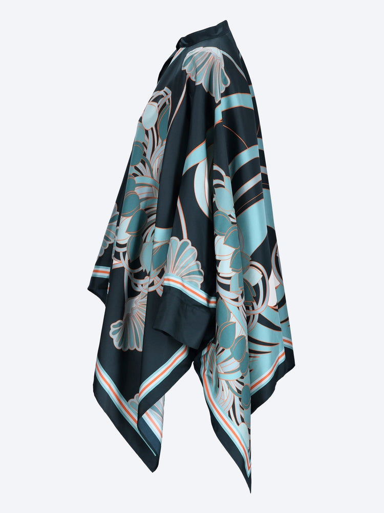 Blühendes Tulpen-Placee-Foulard-Shirt 2