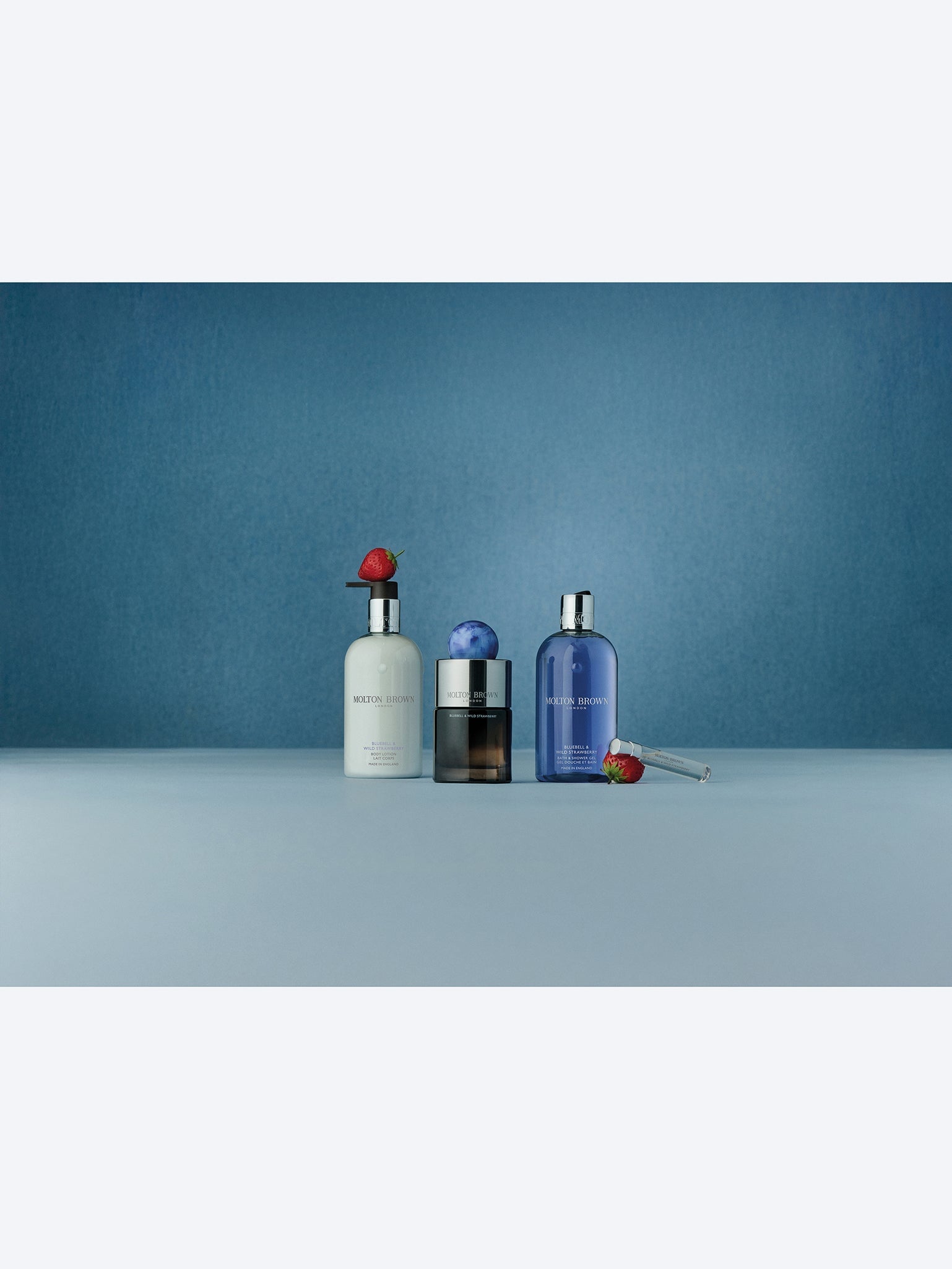 Bluebell & wild strawberry body lotion 300ml 3